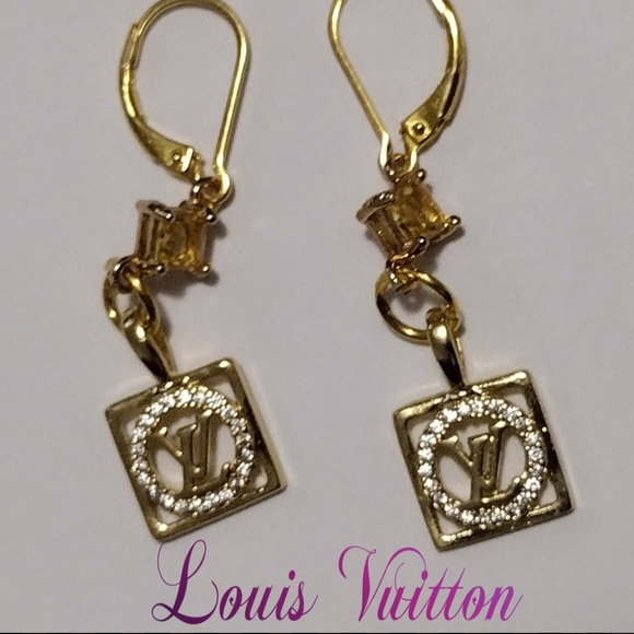 2 Louis Vuitton Zipper Pulls w/ .925 Leverbacks - Picture 10 of 10